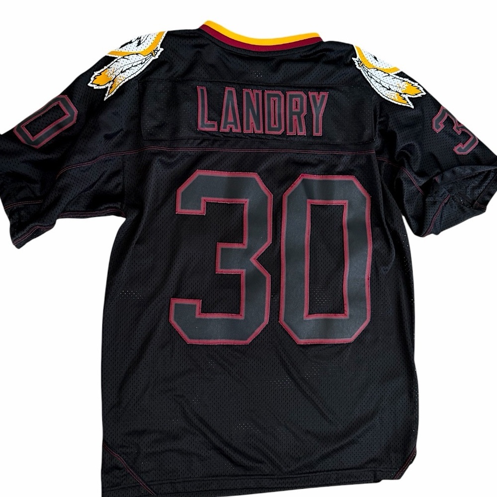 RARE Vintage Reebok NFL Washington Redskins LaRon Landry #30 Jersey Size Medium - Picture 4 of 15